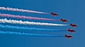 120_Radom_Air Show_Red Arrows na British Aerospace Hawk T1